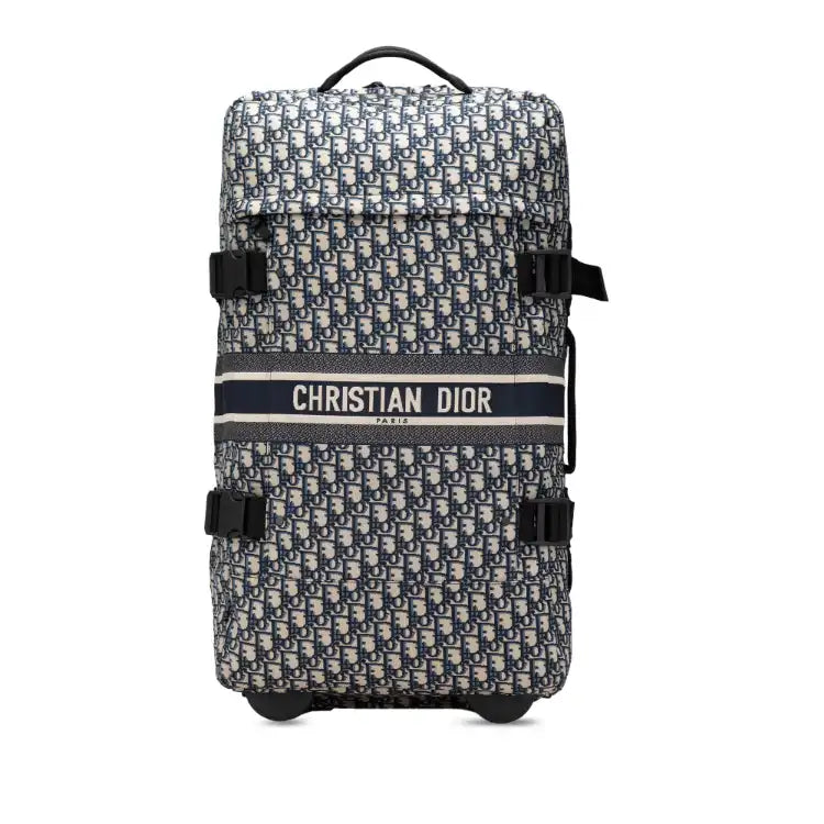 Dior Small Oblique Canvas Diortravel Suitcase