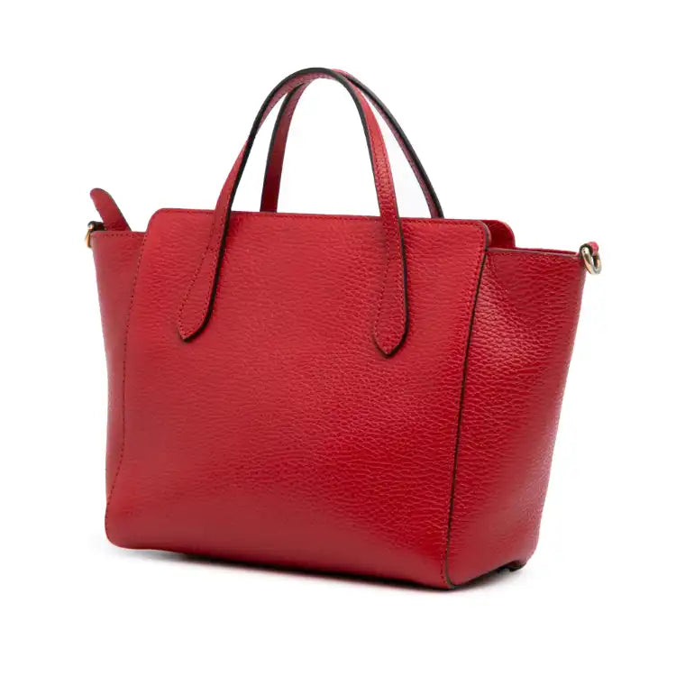 Gucci Mini Leather Swing Satchel
