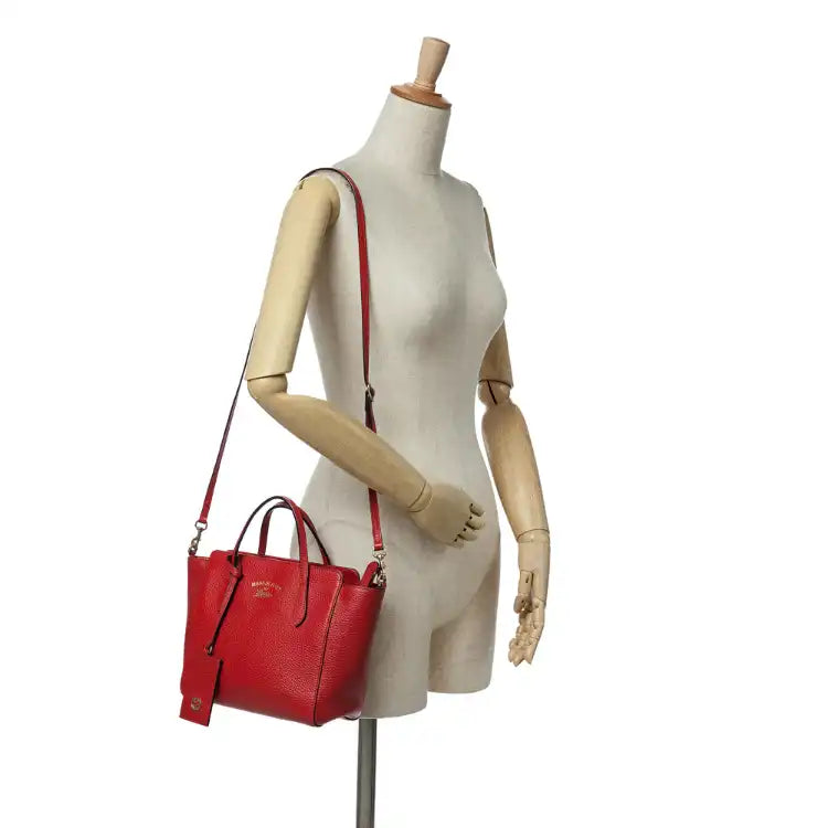 Gucci Mini Leather Swing Satchel