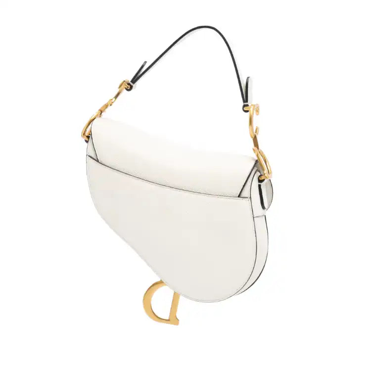 Dior Mini Grained Calfskin Saddle Bag
