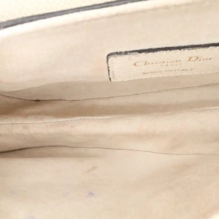 Dior Mini Grained Calfskin Saddle Bag