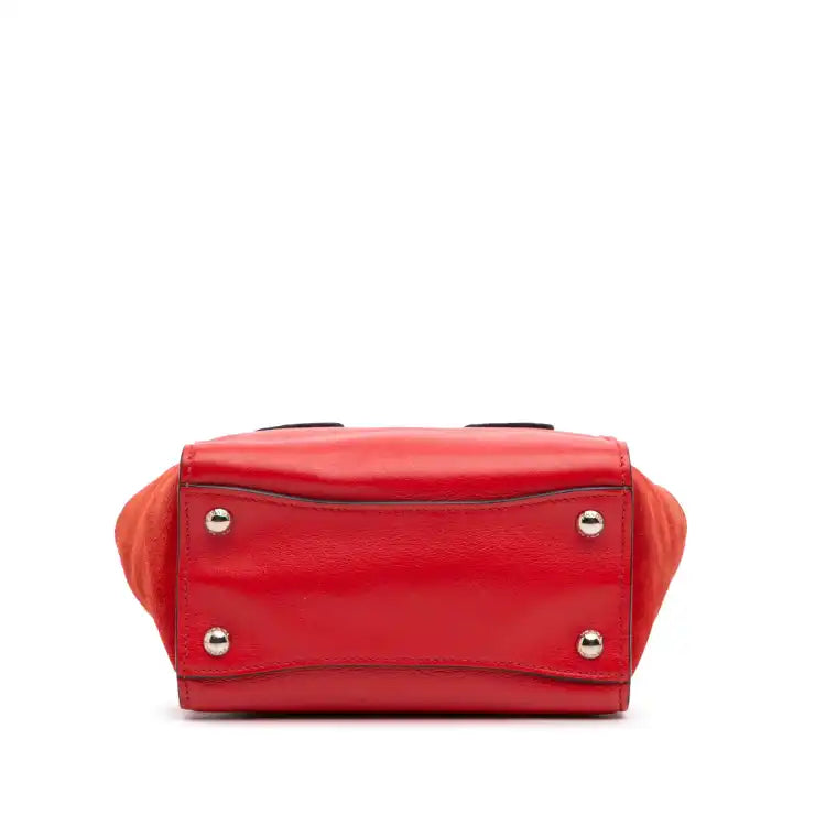 Prada Small Glace Calf Twin Pocket Satchel