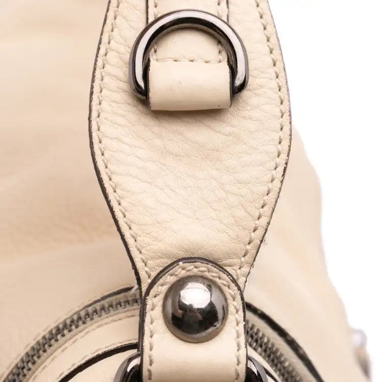 Gucci Medium Pebbled Calfskin Icon Bit Satchel