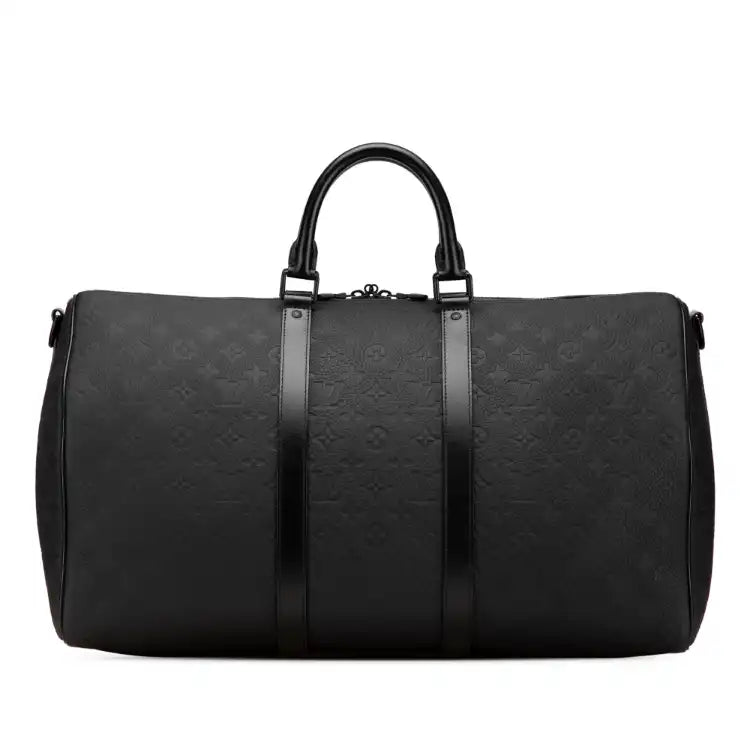 Louis Vuitton Monogram Taurillon Keepall Bandouliere 50