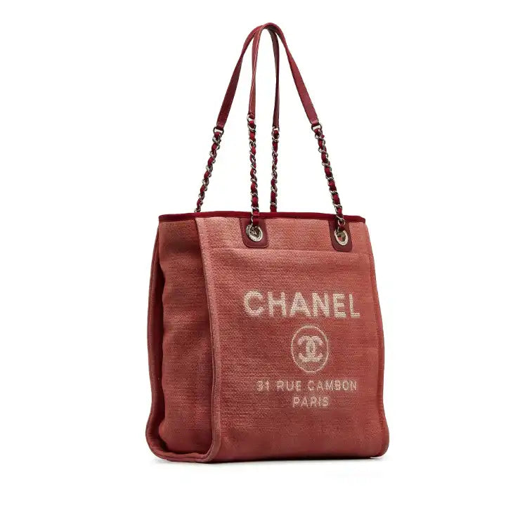 Chanel Mini Mixed Fibers Deauville Tote