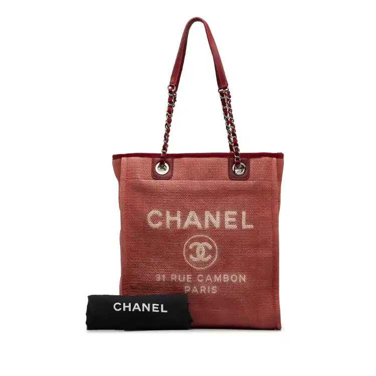 Chanel Mini Mixed Fibers Deauville Tote