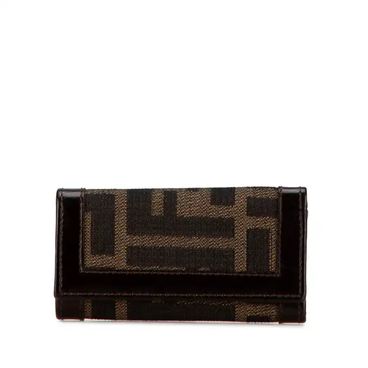 Fendi Zucca Canvas Key Holder