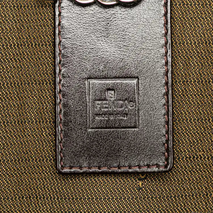Fendi Zucca Canvas Key Holder