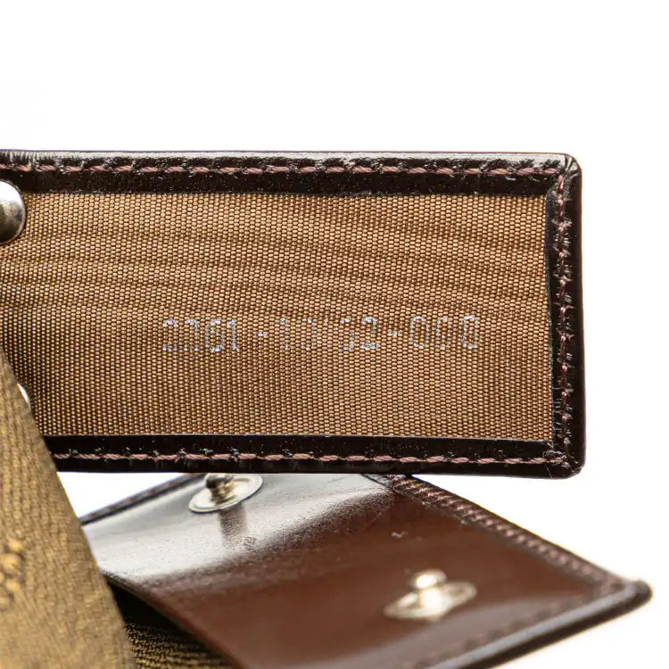 Fendi Zucca Canvas Key Holder
