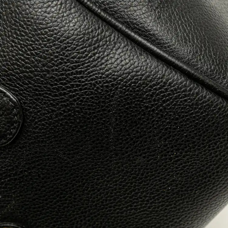 Burberry Leather Boston Bag