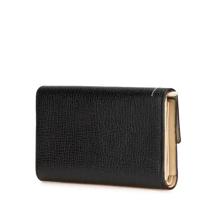 LOEWE Anagram Grained Calfskin Long Wallet