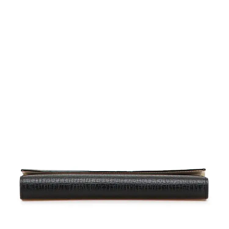 LOEWE Anagram Grained Calfskin Long Wallet