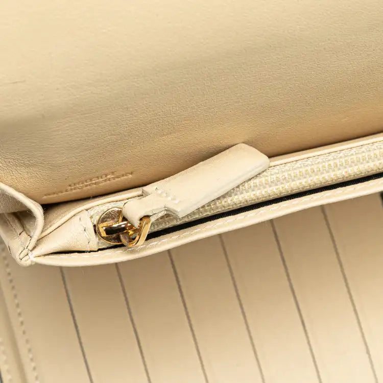 LOEWE Anagram Grained Calfskin Long Wallet