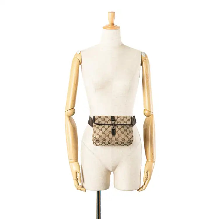 Gucci GG Canvas Jackie Belt Bag