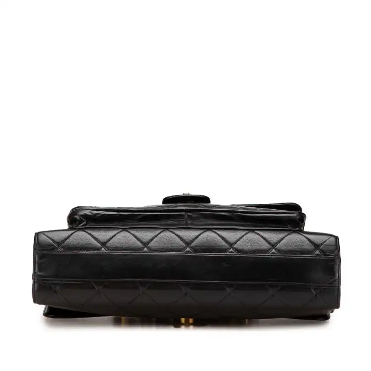 Chanel CC Quilted Lambskin Double Sided Flap