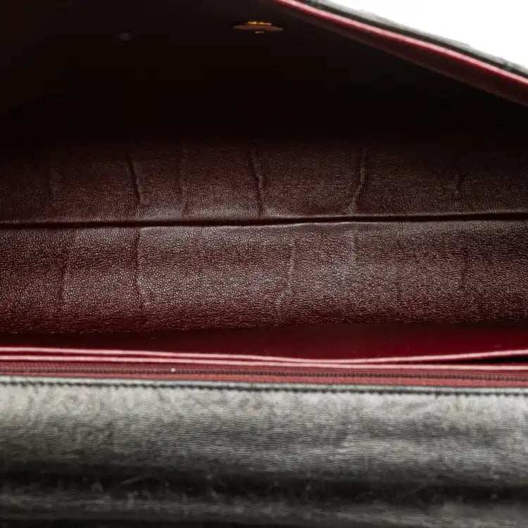 Chanel CC Quilted Lambskin Double Sided Flap