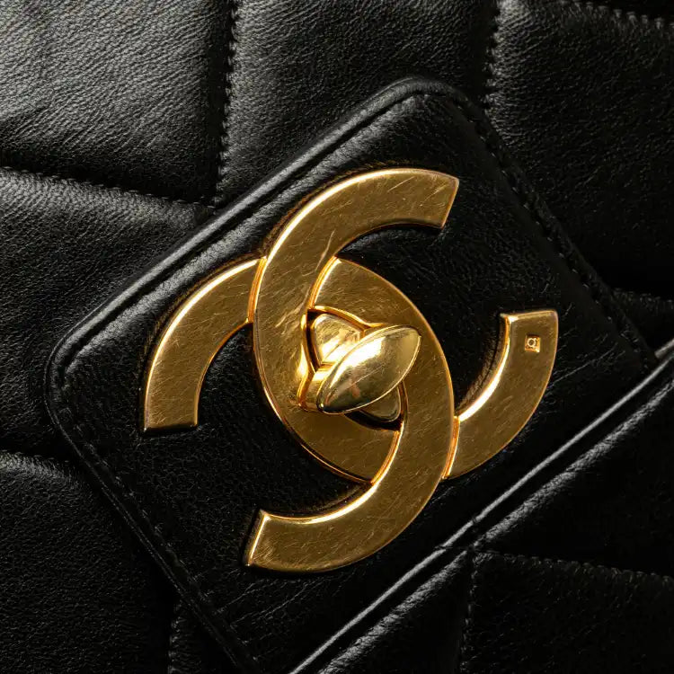 Chanel CC Quilted Lambskin Double Sided Flap