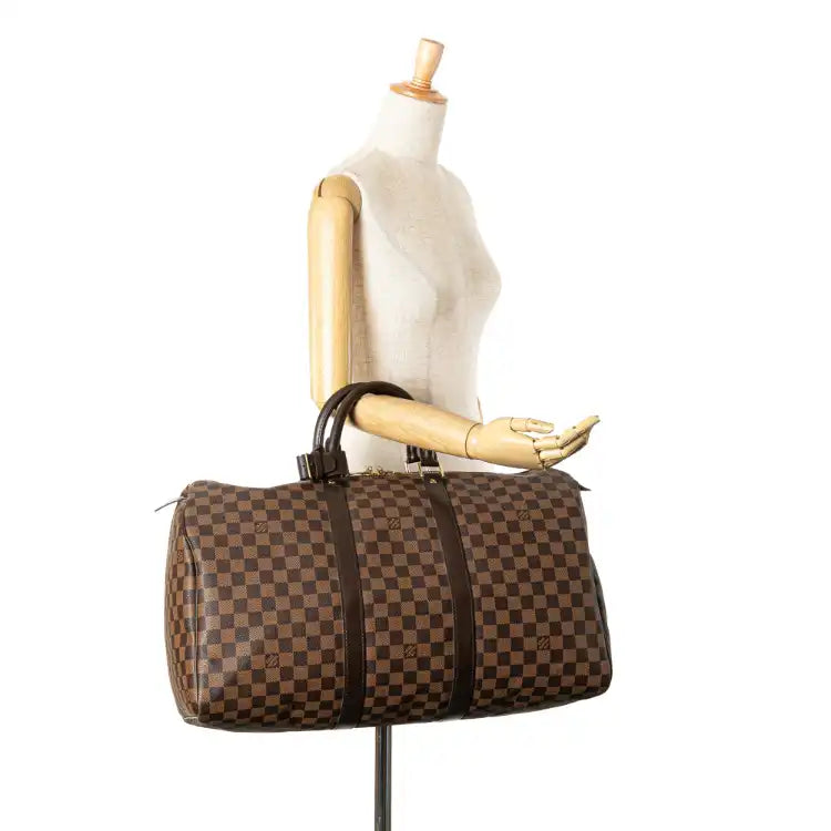 Louis Vuitton Damier Ebene Keepall 50