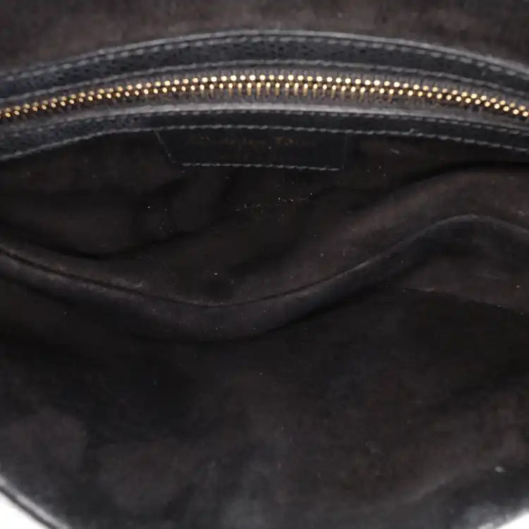 Dior Grained Calfskin Saddle Bag