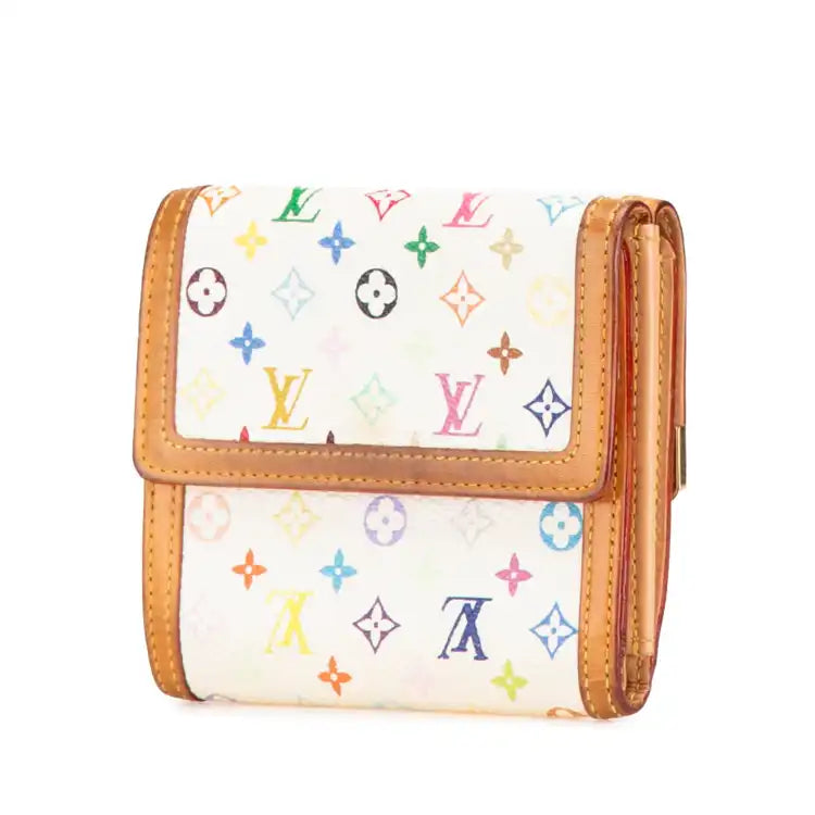 Louis Vuitton Monogram Multicolore Porte Monnaie Billets Wallet