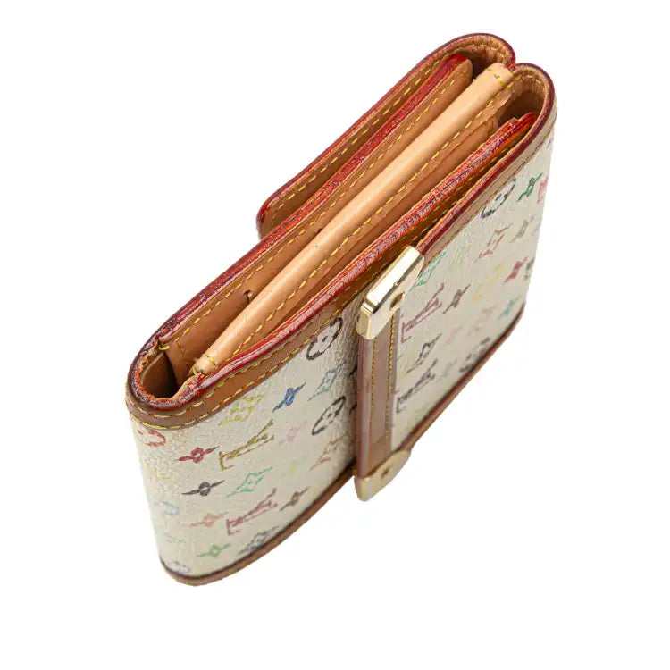 Louis Vuitton Monogram Multicolore Porte Monnaie Billets Wallet