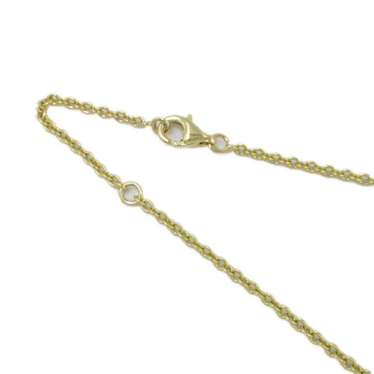 van cleef and arpels 18K Yellow Gold and Mother of Pearl Pure Alhambra Pendant Necklace