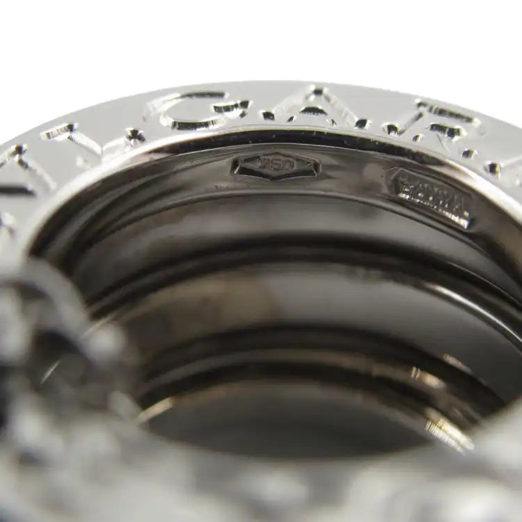 Bvlgari 18K White Gold Small B.zero1 Pendant Necklace