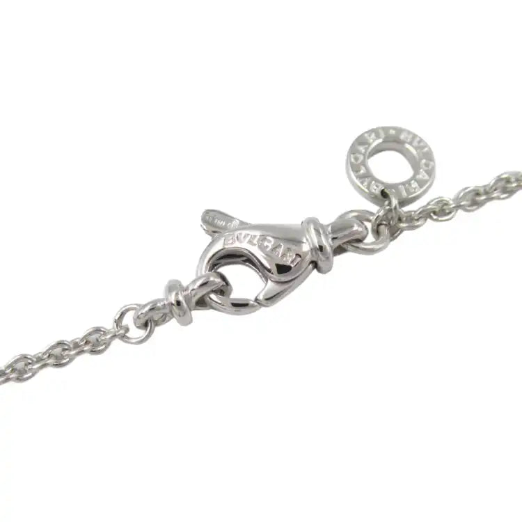 Bvlgari 18K White Gold Small B.zero1 Pendant Necklace