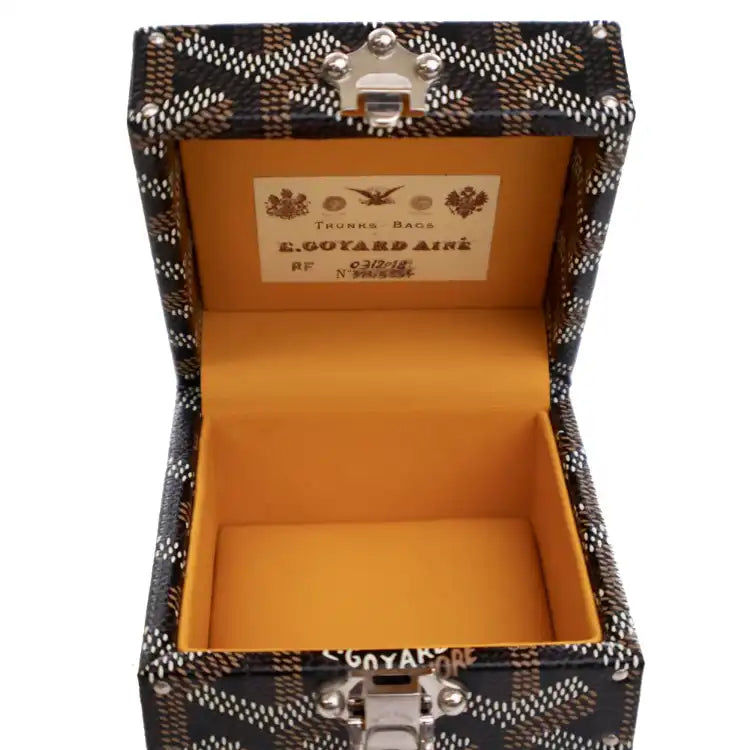 Goyard Goyardine Regence Trunk