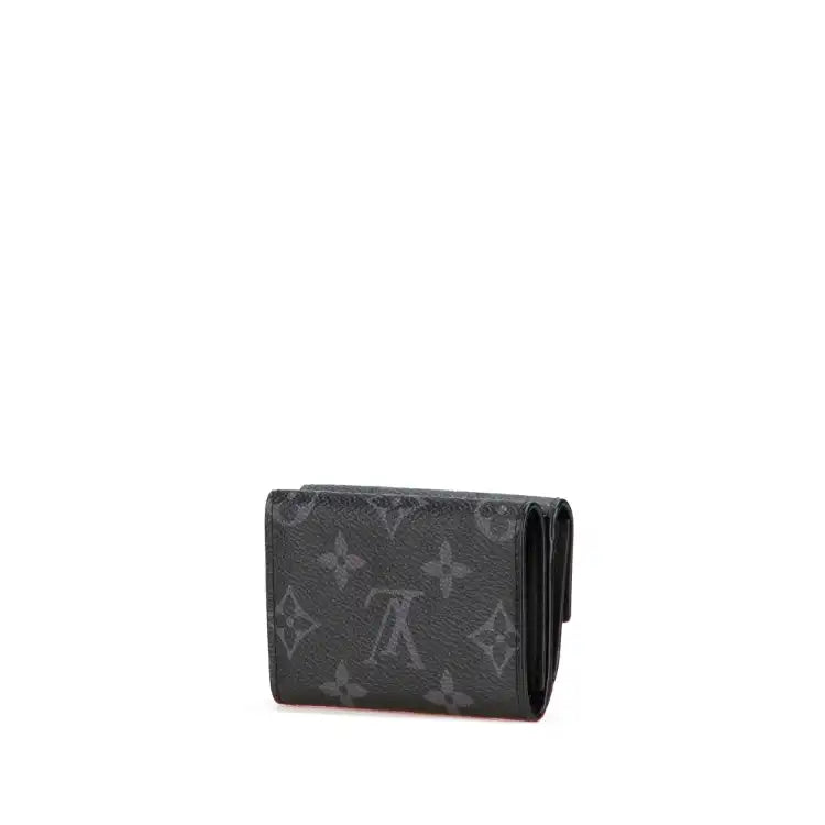 Louis Vuitton Monogram Eclipse Reverse Discovery Compact Wallet