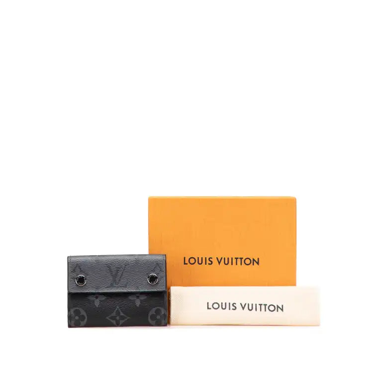Louis Vuitton Monogram Eclipse Reverse Discovery Compact Wallet