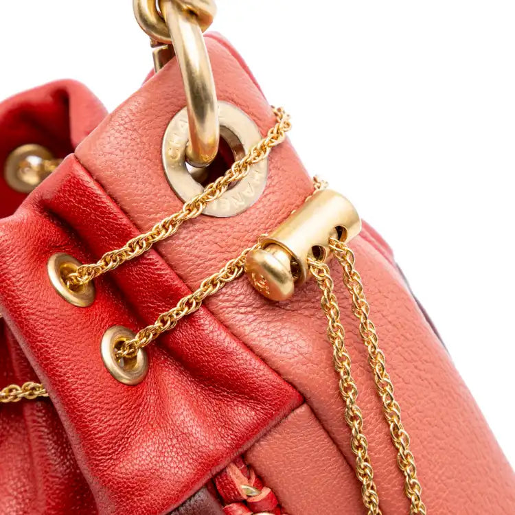 Chanel CC Quilted Calfskin Drawstring Bucket Bag