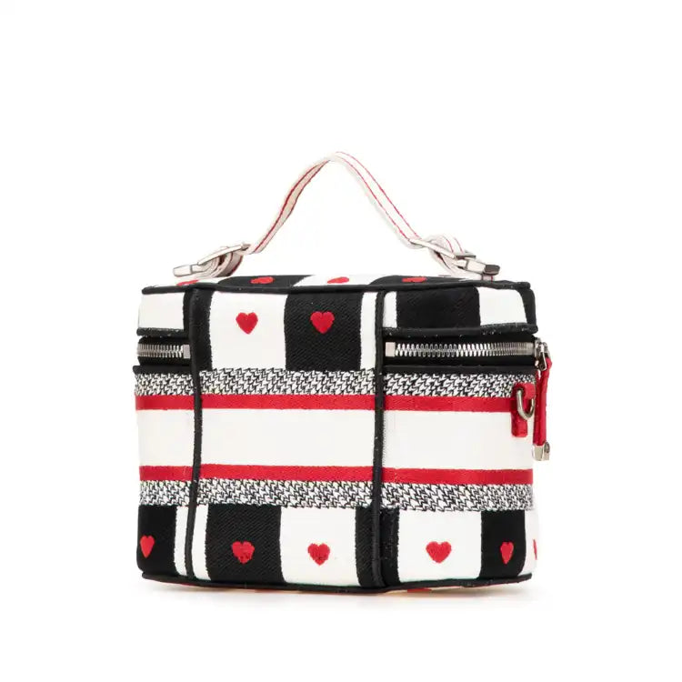Dior Small Canvas Embroidered D Royaume d Amour Diortravel Vanity Case