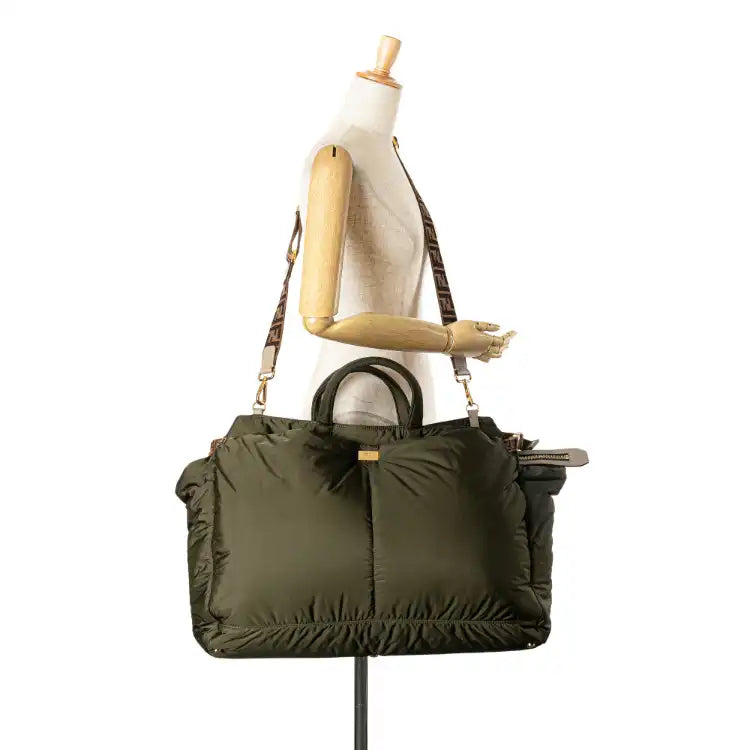 Fendi Anrealage Nylon Peekaboo Travel Bag