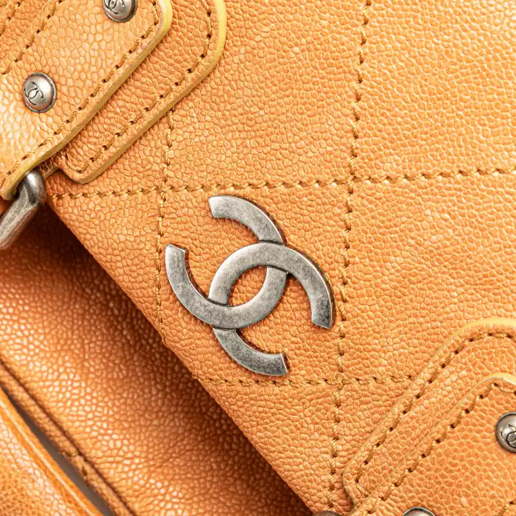 Chanel Small CC Quilted Caviar Outdoor Ligne Doctor Bag