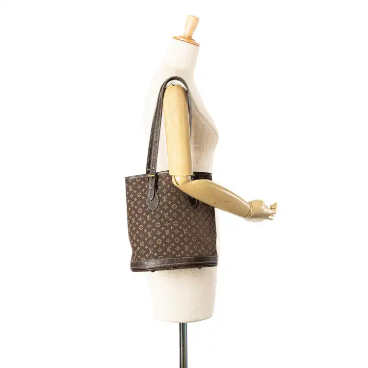 Louis Vuitton Monogram Mini Lin Bucket PM