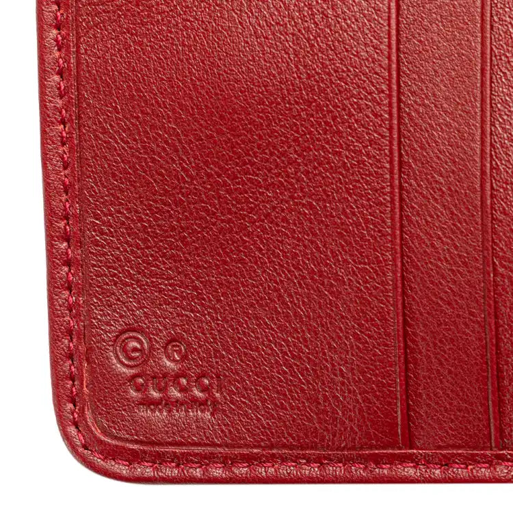 Gucci Microguccissima Zip Around Small Wallet