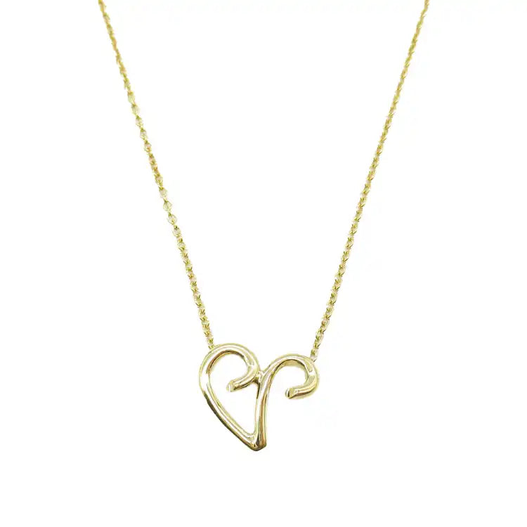 Tiffany 18K Yellow Gold Paloma Picasso Capricorn Pendant Necklace