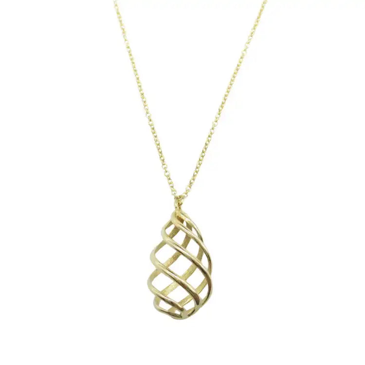 Tiffany 18K Yellow Gold Venezia Luce Pendant Necklace