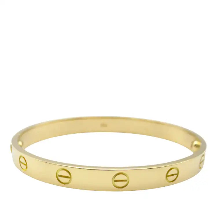 Cartier 18K Yellow Gold Classic Love Bracelet