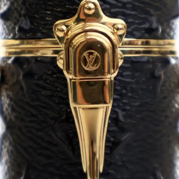 Louis Vuitton Monogram Embossed Lipstick Chain Case