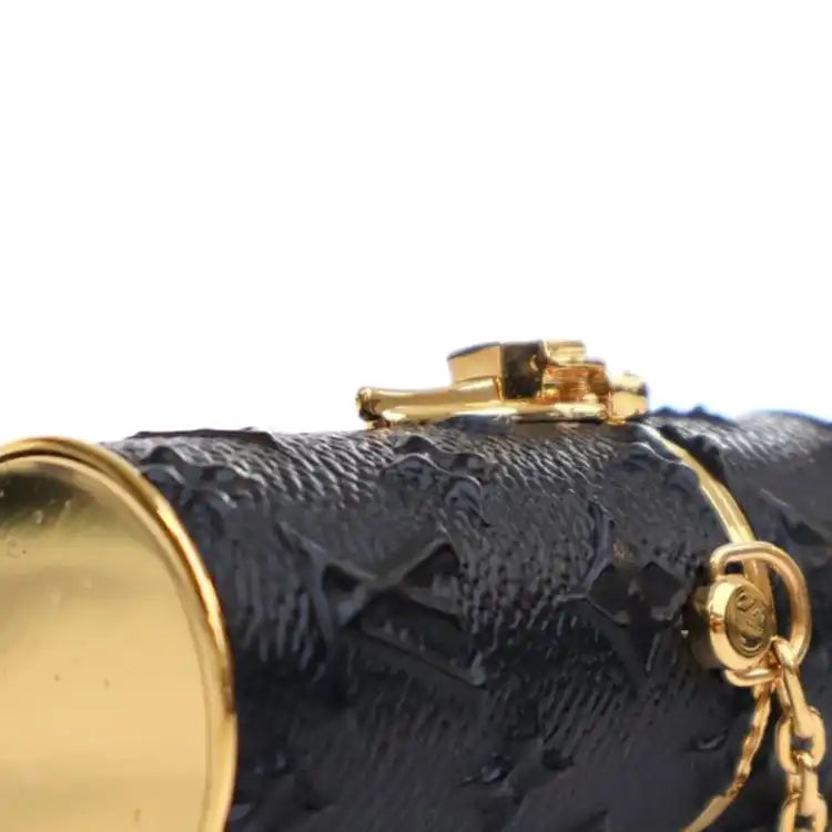 Louis Vuitton Monogram Embossed Lipstick Chain Case