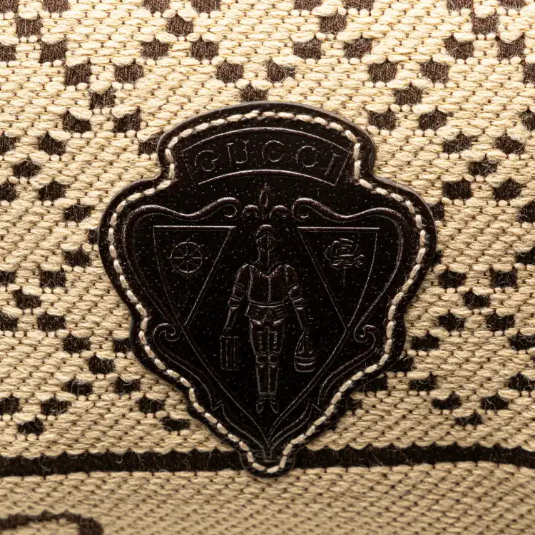 Gucci Diamante Canvas Crest Boston