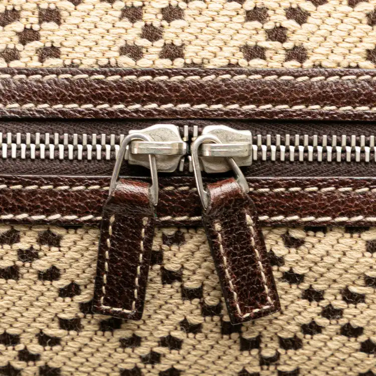 Gucci Diamante Canvas Crest Boston