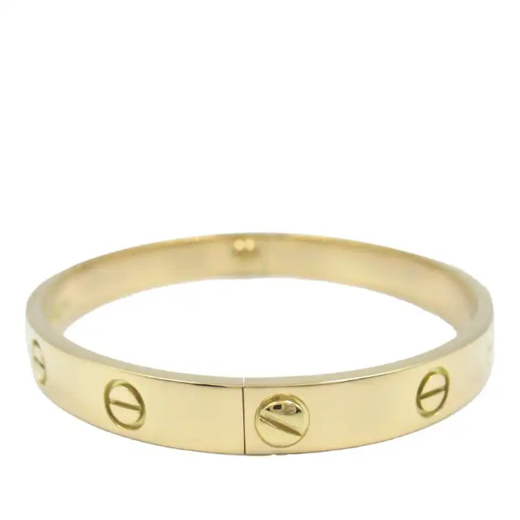 Cartier 18K Yellow Gold Classic Love Bracelet