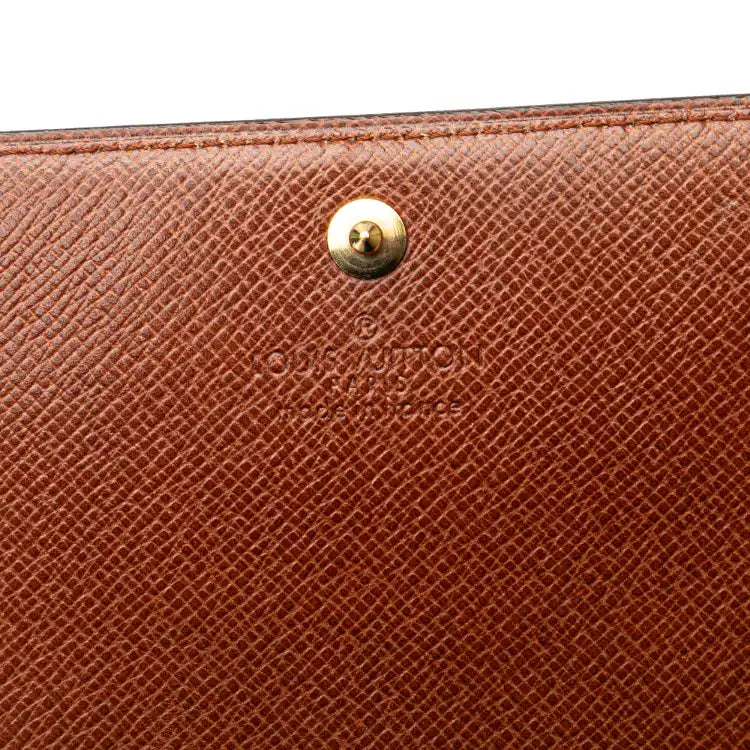 Louis Vuitton Monogram Porte Monnaie Billets Tresor