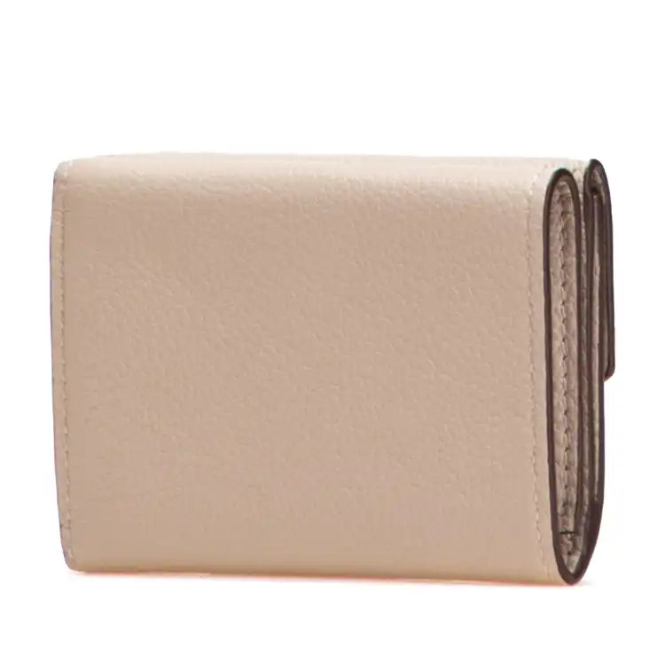 Louis Vuitton Leather Lockmini Wallet