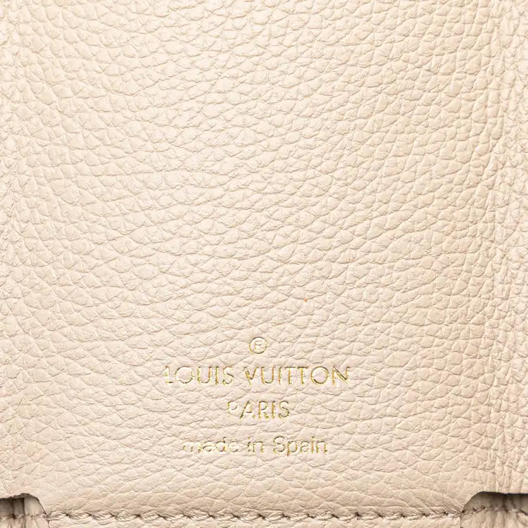 Louis Vuitton Leather Lockmini Wallet