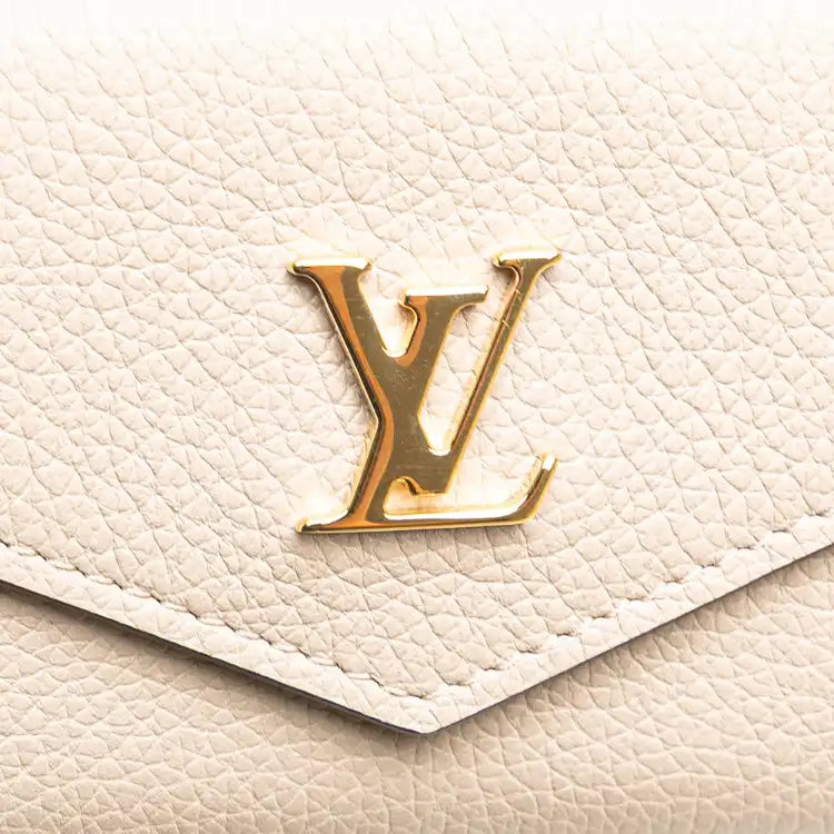 Louis Vuitton Leather Lockmini Wallet
