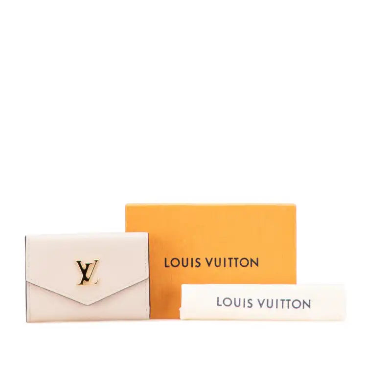 Louis Vuitton Leather Lockmini Wallet